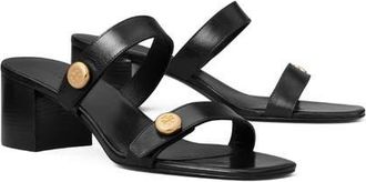 Tory Burch Romy City Slide Sandal in Perfect Black at Nordstrom, Size 9.5