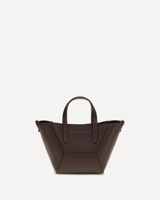 Brunello Cucinelli BC Duo leather Handbag Female UNI