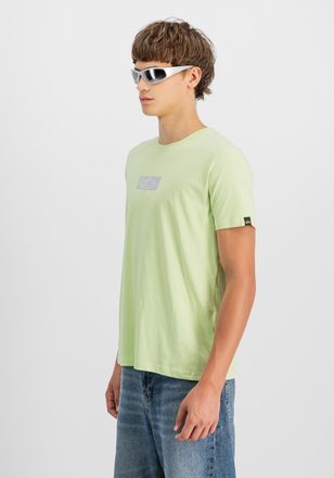 Alpha Industries T-Shirt ALPHA INDUSTRIES Metal Plate T-Shirt, Herren, Gr. XXL, gr&uuml;n (arctic lime), Obermaterial: 100% Baumwolle, Shirts T-Shirt