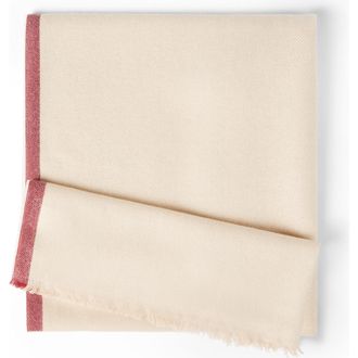 Brunello Cucinelli Cashmere scarf in Sand at Nordstrom