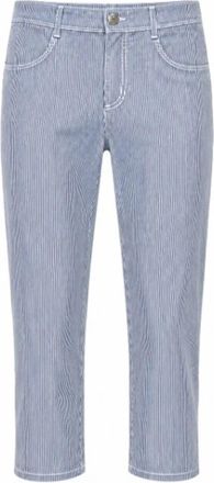 2-Biz Cropped Broeken - Dames - Vrijetijds broeken - Blauw - 3XL - Broeken