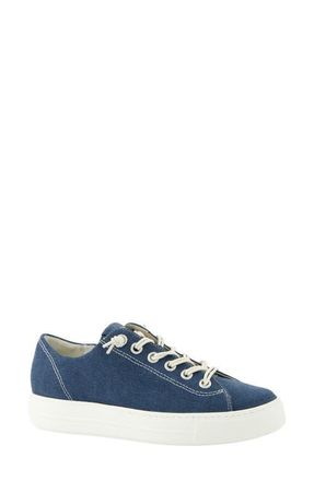 Paul Green Dixie Canvas Sneaker in Space Canvas at Nordstrom, Size 6.5Us