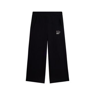 Freddy Pantaloni sportivi wide leg cropped con grafica FREDDY MST