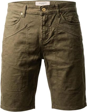Jeckerson Jayden Bermuda Shorts - Heren - Korte Broeken - Groen - W29 - Katoen - Korte Broeken