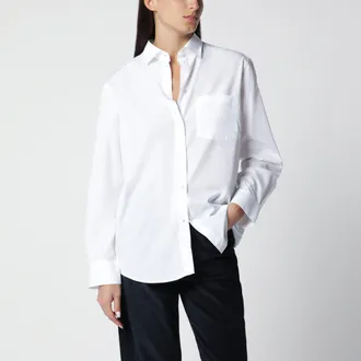 R&oacute;he Camicia bianco ottico in cotone