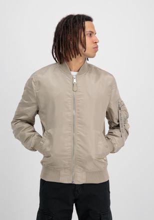 Alpha Industries Bomberjacke ALPHA INDUSTRIES MA-1 VF Light, Herren, Gr. S, beige (vintage sand), Obermaterial: 100% Nylon, Futter: 100% Nylon, Jacken Bomberjacke