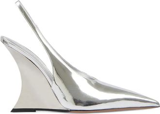 PARIS TEXAS Nina slingback pumps - Zilver