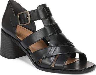 Vionic Marcella Ankle Strap Sandal in Black at Nordstrom, Size 9.5