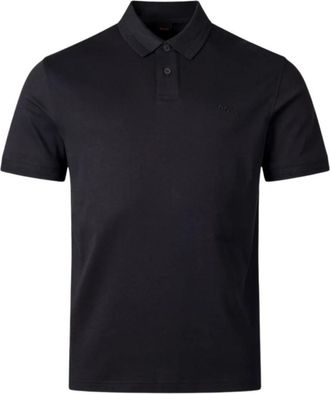 HUGO BOSS Black Slim-Fit Cotton Polo