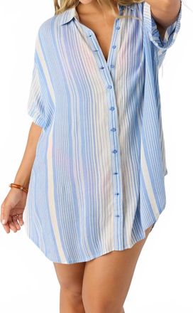 O'Neill Carlee Striped Cover-Up Dress In Regatta