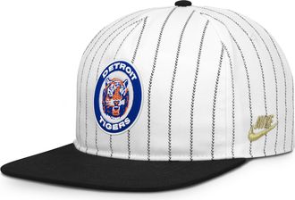 Nike Detroit Tigers Pro Nike Mens MLB Adjustable Hat in White | NB57064ND61-JFJ