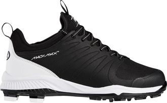 Rawlings Roster 174931 Mens Black White Lace Up Baseball Cleats Hawk2883