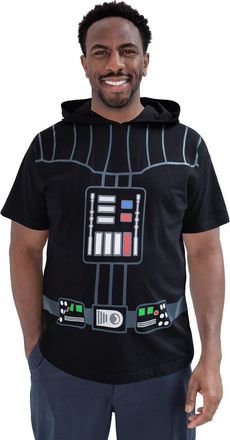 Star Wars Adult Men or Women Cosplay Hooded Tee in Black Darth Vader at Nordstrom, Size Xx-Large