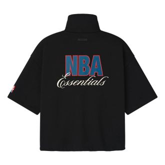 Fear of God NBA Fleece High Neck Jacket Black 192NB254001F