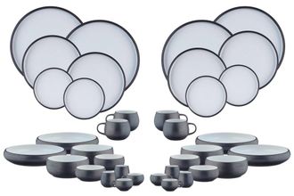 Bj&ouml;rn Borg Juego de vajilla GOURMET - 36 piezas - &Oacute;nix