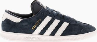 adidas Originals Mens Adidas Originals Hamburg Trainers - Navy - Size: 8.5