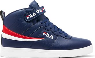 Fila Fila Mens Vulc 13 Repeat Logo Sneakers, Fila Navy/Fila Red/White, 10.5 UK
