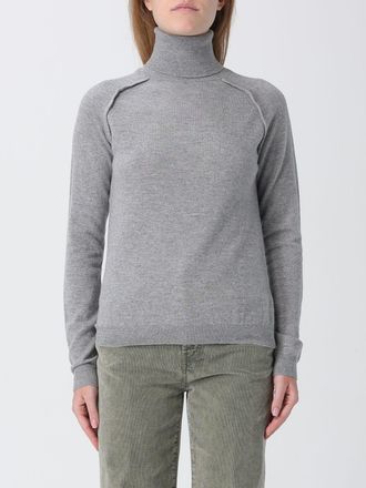 Dondup Maglia a dolcevita in lana a maniche lunghe con bordi a costine