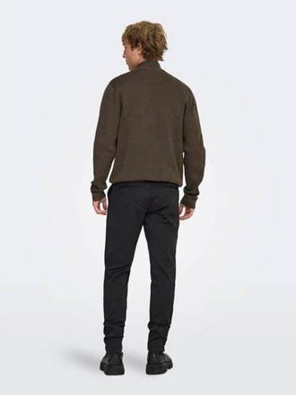 Only & Sons slim fit chino ONSMARK dark grey melange