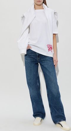 Dsquared2 T-shirt With Print, Womens, White