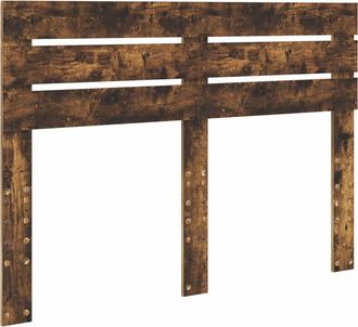 vidaXL Testiera Rovere Fum&eacute; Legno Ingegnerizzato Vidaxl