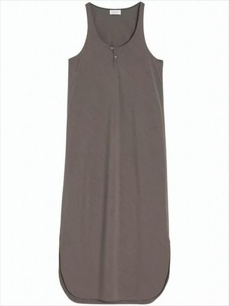 Christophe Lemaire Sleeveless Midi Dress With Scoop Neckline