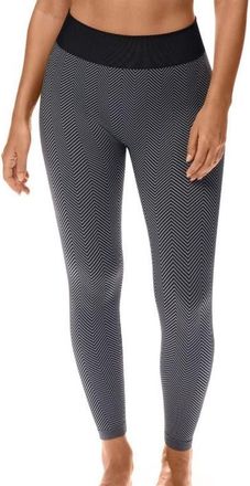 Amoena Liane Leggings in Black/grey at Nordstrom, Size 3X-Large