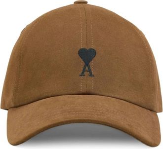 Ami Bruine Stijlvolle Hoed voor Mannen - Heren - Petten - Bruin - ONE Size - Accessoires