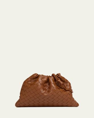 Bottega Veneta Medium Leather Pouch Bag