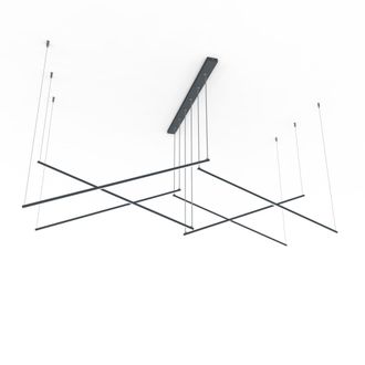 Lumicom Storm Lampara De Techo 6x Moocolor Mate