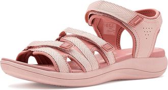 Clarks Mira Madi Womens Shoes Dusty Pink Textile : 8.5 B - Medium