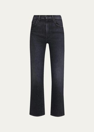 Mother The Lil Rambler Straight-Leg Jeans