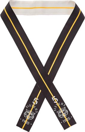 Fendi Fendi Wrappy Silk Neck Bow