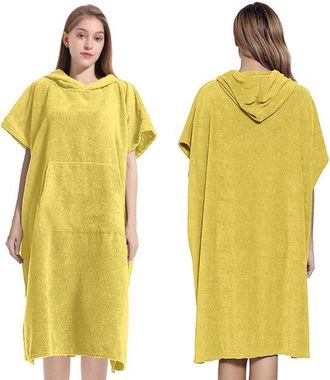 OEM Poncho Con Capucha Para Cambiarse De Surf, Confeccionado En Microfibra Absorbente De Secado R&aacute;pido, Ideal Para Surf, Playa, Gris Oscuro