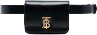 Burberry Pre-owned Belt Bags, female, Black, Size: ONE SIZE Pre-owned Vintage Belt Bag
