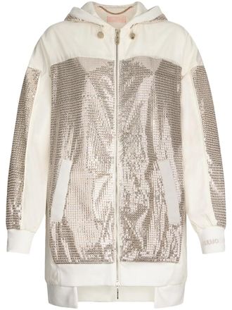 Liu Jo Parka met pailletten - Beige