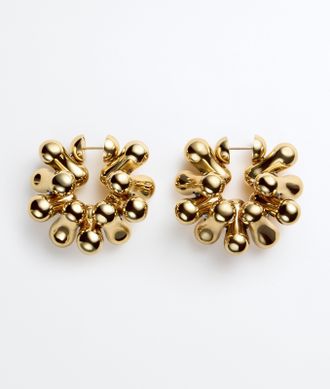 Bottega Veneta Blown Earrings - Gold - Women