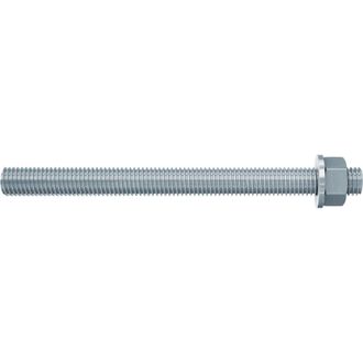 Fischer 10x Varilla De Anclaje Fis A M 20 X 290 Mm Galvanizado Cincado Calidad Del Acero 8.8 - 519406