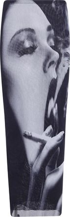 Jean Paul Gaultier The Smoking Women Lange Rok - Dames - Maxi Rokken - Zwart - M - Tule - Rokken