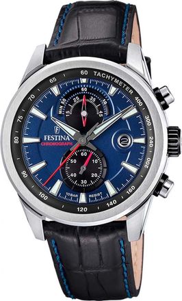 Festina F20695-5 Mens Timeless Chronograph Watch - Silver - One Size