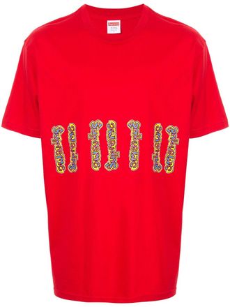 SUPREME T-shirt Gonz con stampa - Rosso