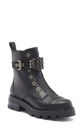 Karl Lagerfeld Maeva Lug Sole Bootie in Black at Nordstrom Rack, Size 5.5