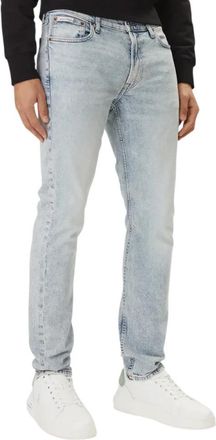 Calvin Klein Slim Taper Jeans - Heren - Slim Fit Jeans - Blauw - W32 - Katoen - Jeans