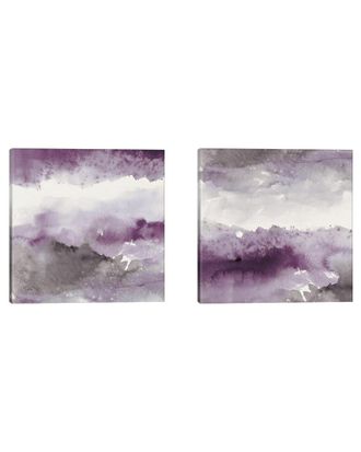iCanvas Icanvas Icanvas Midnight At The Lake Diptych By Mike Schick