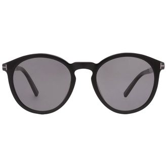 Tom Ford Elton Polarized Smoke Round Mens Sunglasses FT1021-N 01D 51