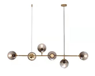 Dexter Dexter - L&aacute;mpara De Ara&ntilde;a Moderna De 6 Luces Encima De La Mesa, 120 Cm