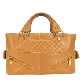 Celine Pre-owned Handbags, female, Brown, Size: ONE SIZE Pre-owned Boogie Handbag