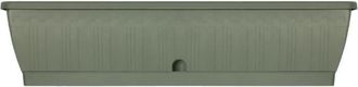 OEM Jardini&egrave;re - Garden Id Terraflor - Verde Gris 80 Cm - Solidez - Reserva De Agua - Reciclado Y 100% Reciclable - Volumen Para Plantas
