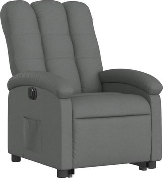 vidaXL Vidaxl - Sill&oacute;n El&eacute;ctrico Reclinable Elevable De Tela Gris Oscuro