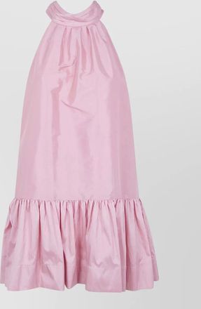 SIMKHAI hope bow tie mini dress